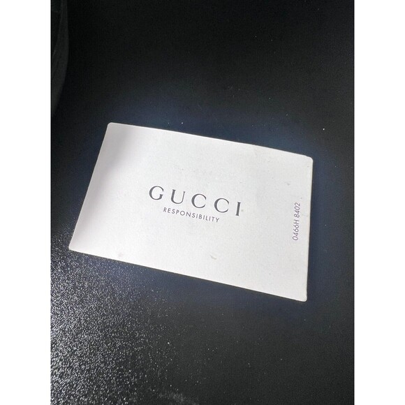 Gucci Ace Leather Lace Up Sneaker M Size 9.5 Black Python Embossed Authenticated - Picture 12 of 15